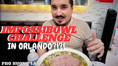 BEST Pho in Orlando Nearly Killed Me: 8lb Challenge