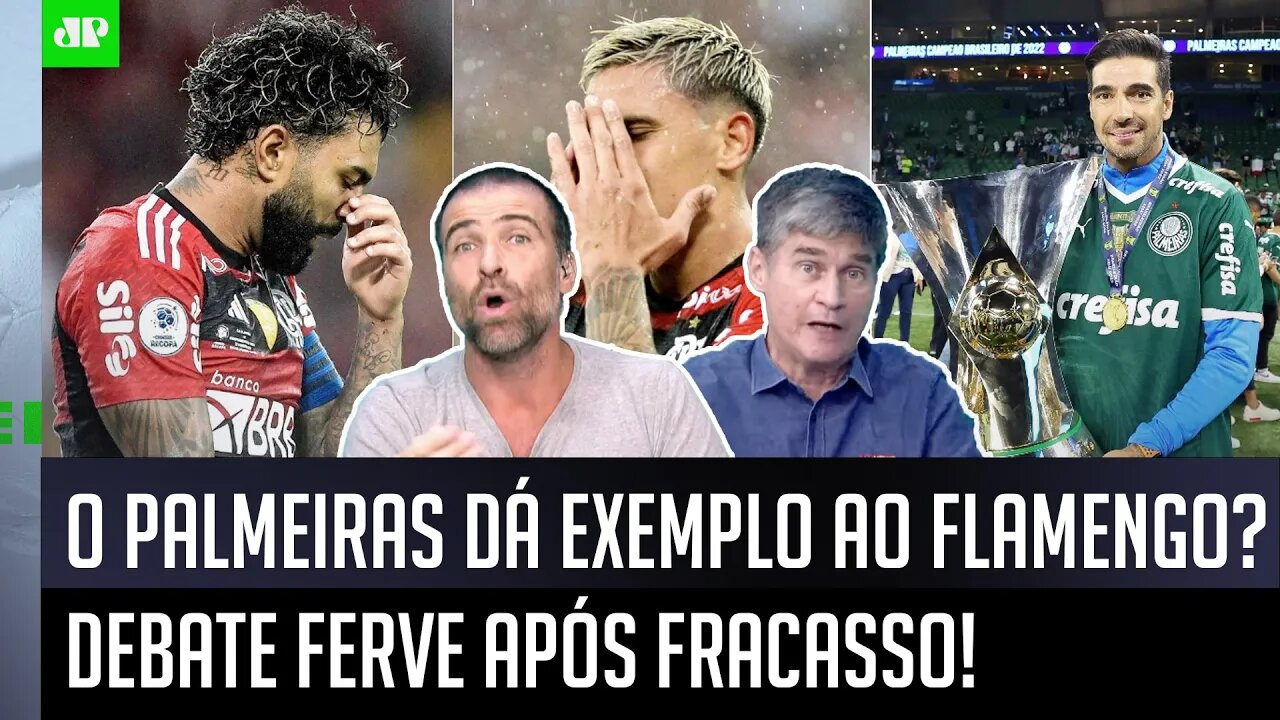 "EU NÃO TENHO MEDO DE FALAR! A DIFERENÇA do Flamengo pro Palmeiras é que..." DEBATE FERVE!