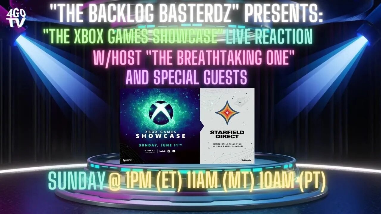 The Backlog Basterdz Presets: The Xbox Showcase LIVE Reactions