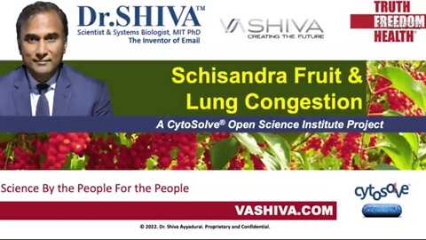 Schisandra and Lung Congestion. CytoSolve Molecular Systems Analysis.