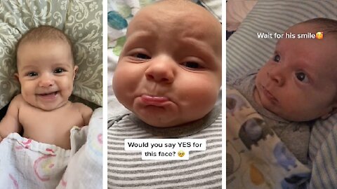 Funny Confusing baby - Cute video Tiktok #53