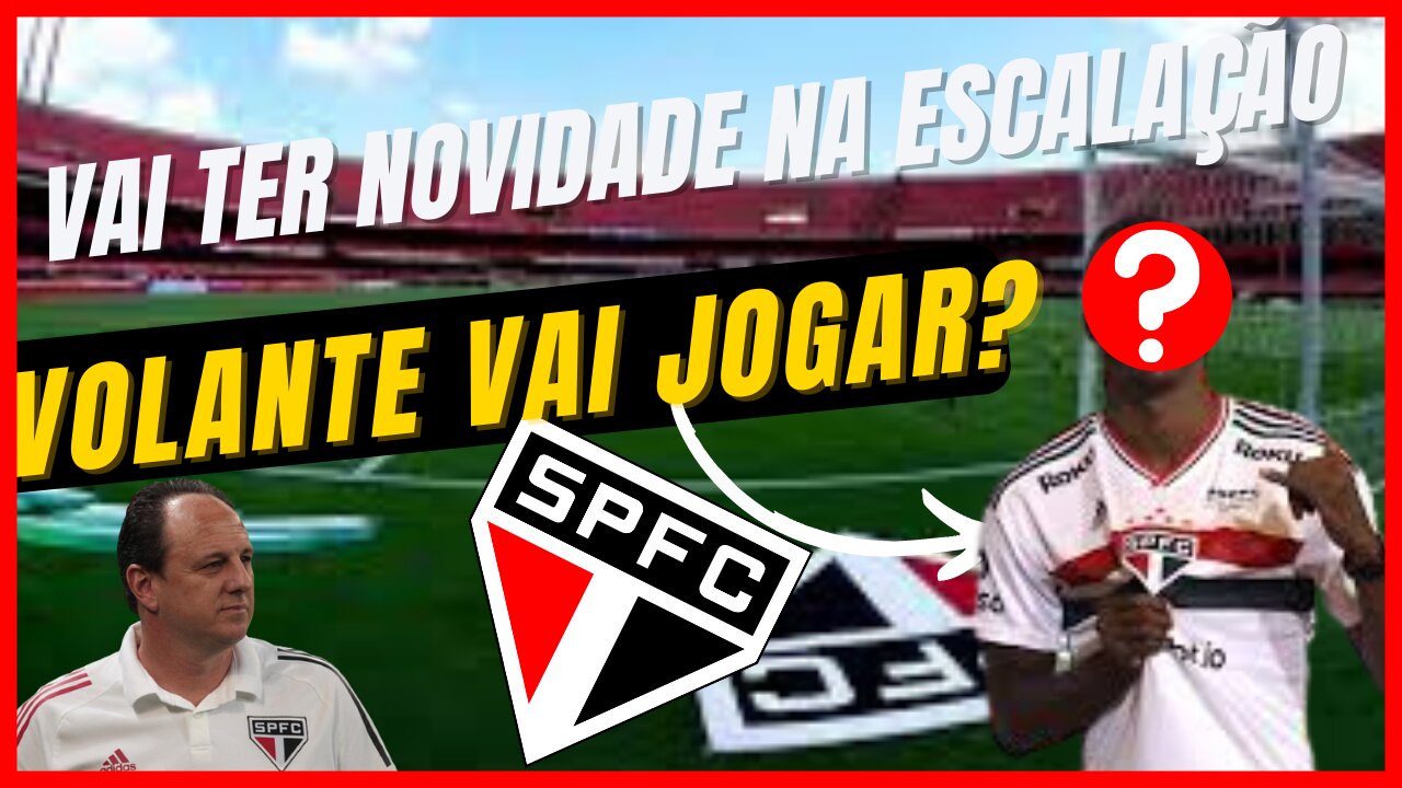 TREINOU BEM ! SERÁ QUE VAI TER NOVIDADE ? VOLANTE VAI JOGAR NA SULAMERICANA? NOTÍCIAS DO SPFC!