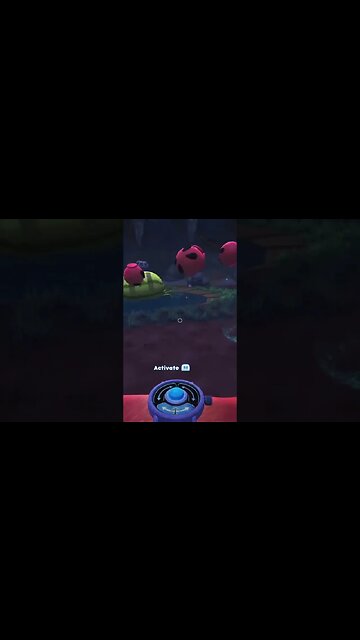 bugsnax battle against a giant watermelon bug