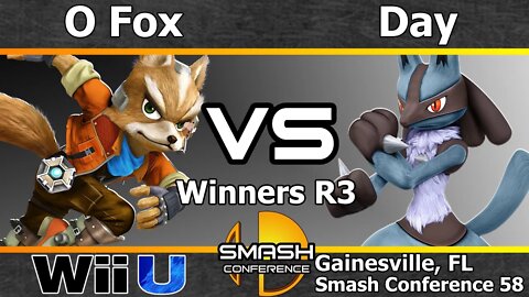 O Fox (Fox) vs. Oni Day (Lucario) - Winners R3 - SC58