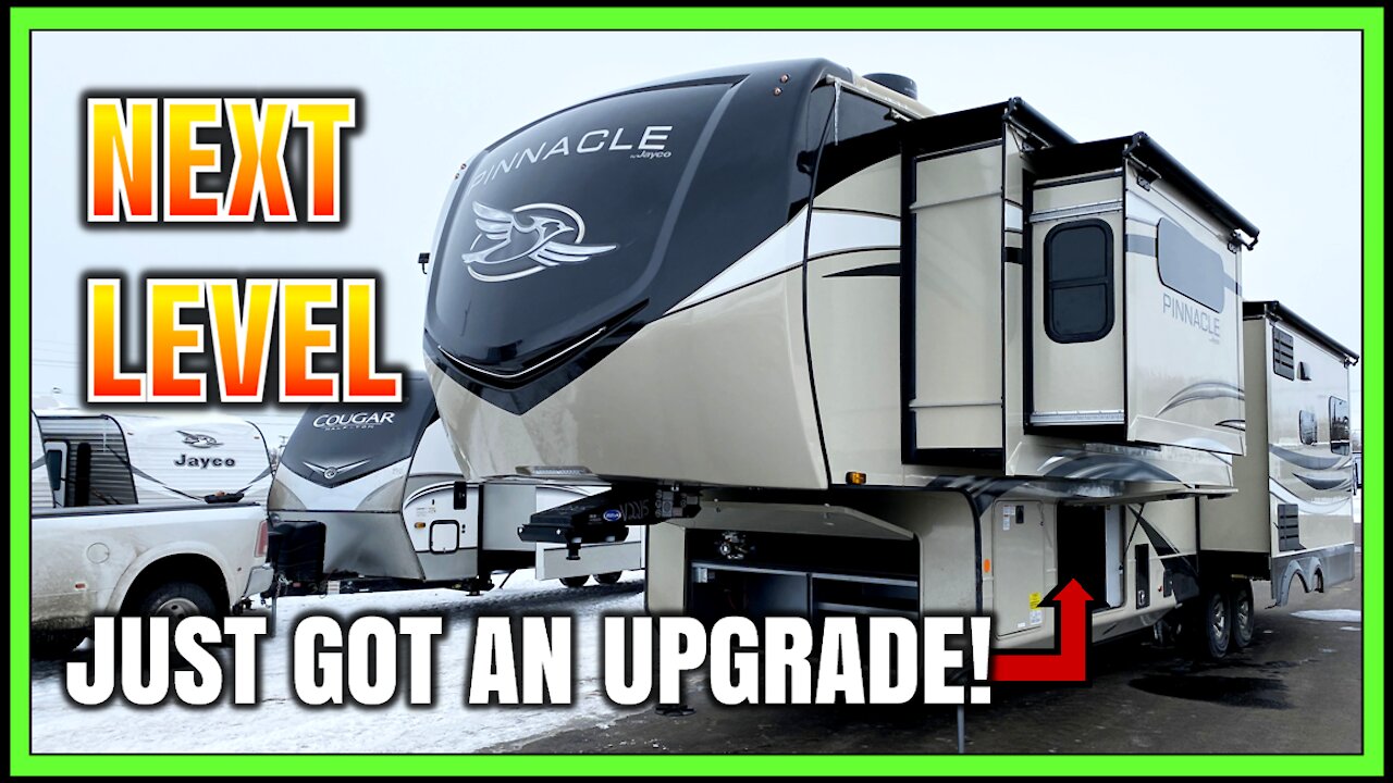 It's Like a Towable Diesel Pusher!! 2021 Pinnacle 36SSWS