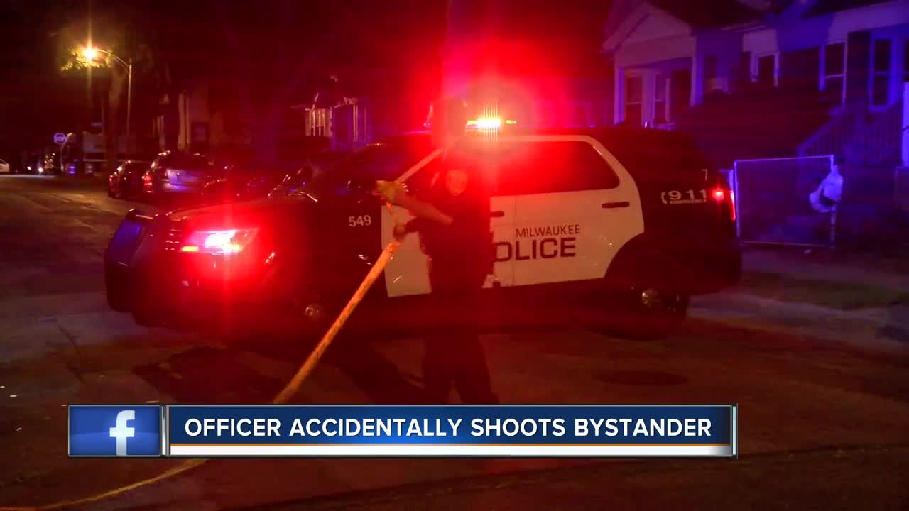 MPD Officer shoots bystander