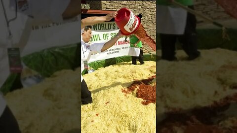Is This The Biggest Bowl of SPAGHETTI you have ever seen?