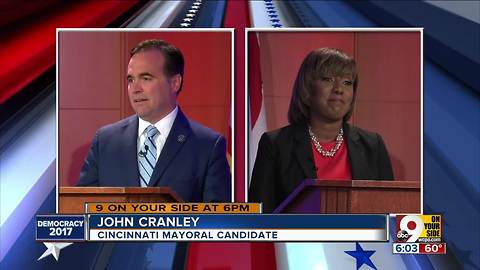 Mayoral candidates snap over crime in Winton Hills
