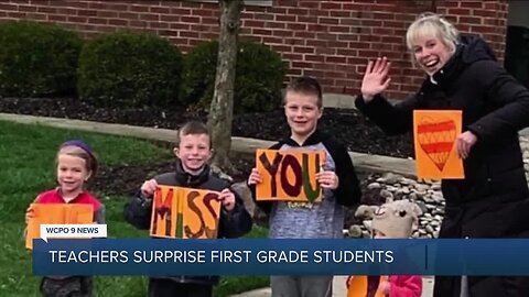 Acts of Kindess: Teachers missing their students throw surprise parade