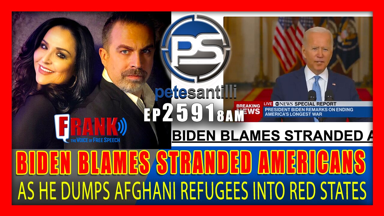 EP 2591-6PM BIDEN BLAMES STRANDED AMERICANS FOR BEING STRANDED AS HE DUMPS AFGHANI's INTO RED STATES