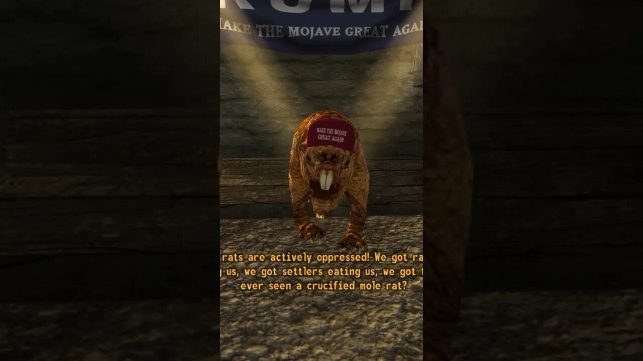 Terrence Rump Talks About Molerat Oppression in Fallout New Vegas