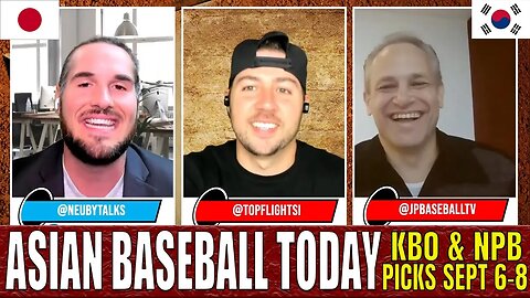 Asian Baseball Picks, Odds and Series Previews | KBO and NPB | Asian Baseball Today | Sep 6-8