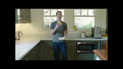 Human Eating Toast