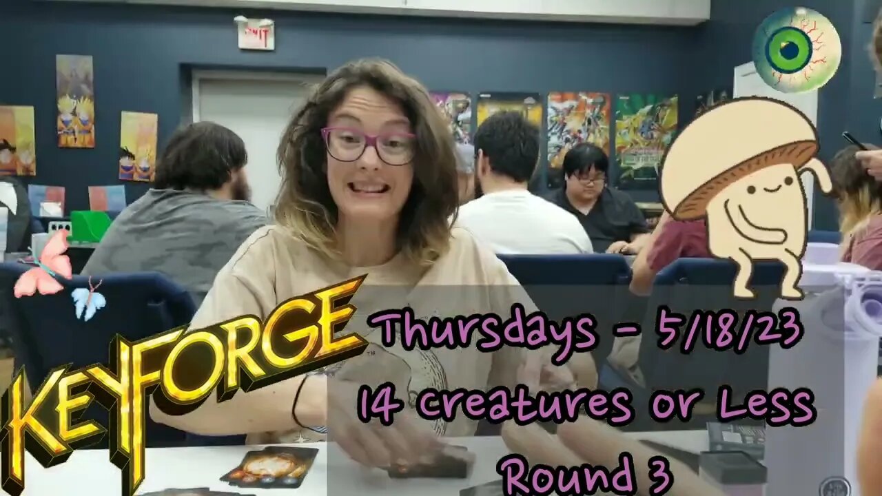 Keyforge Thursdays 14 or Less Creatures 5 18 23 Round 3