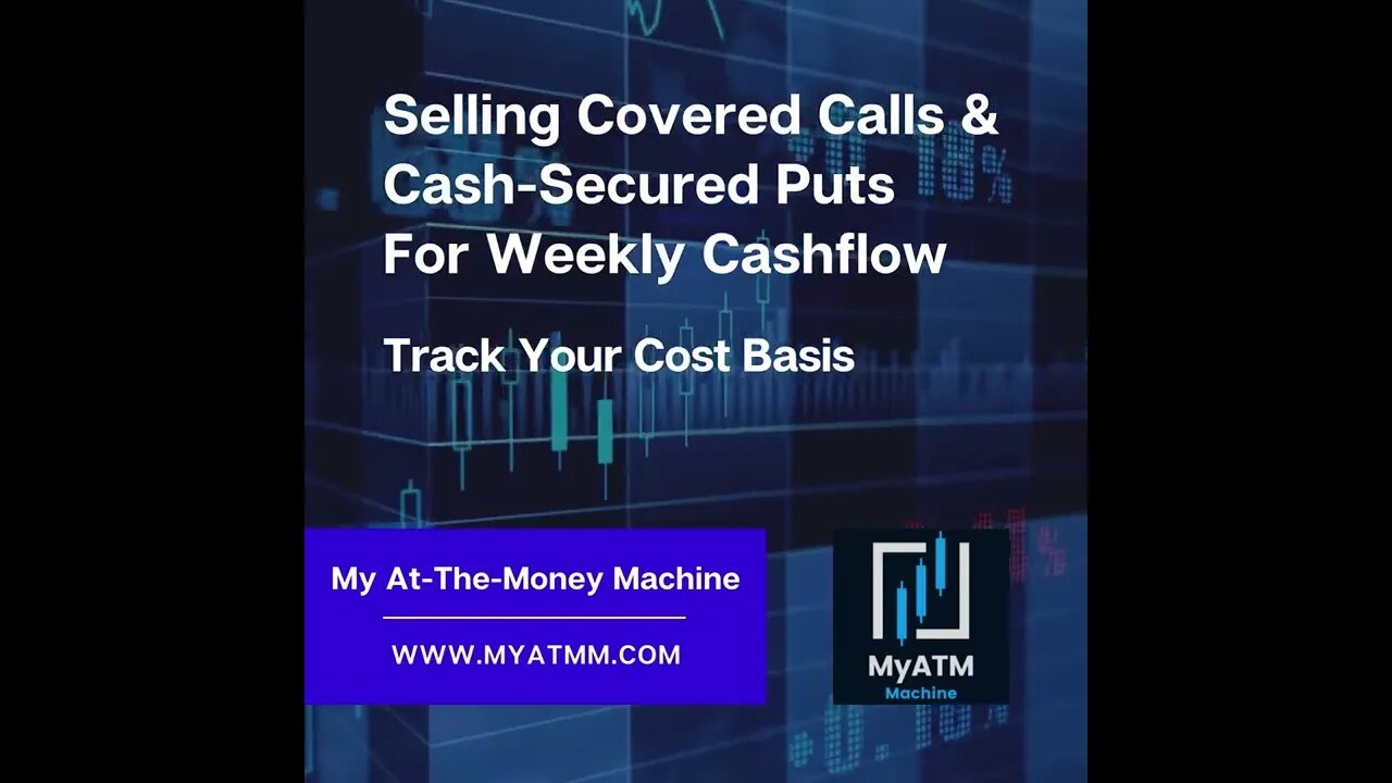 Selling Covered Calls and Cash Secured Puts for Weekly Cashflow