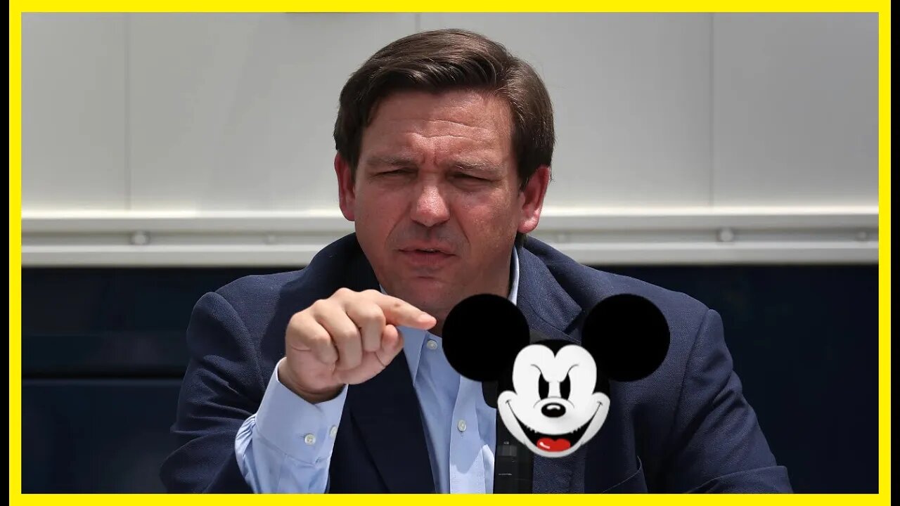 MUST WATCH: Ron DeSantis Slams WOKE Disney Amid Showdown in Florida!