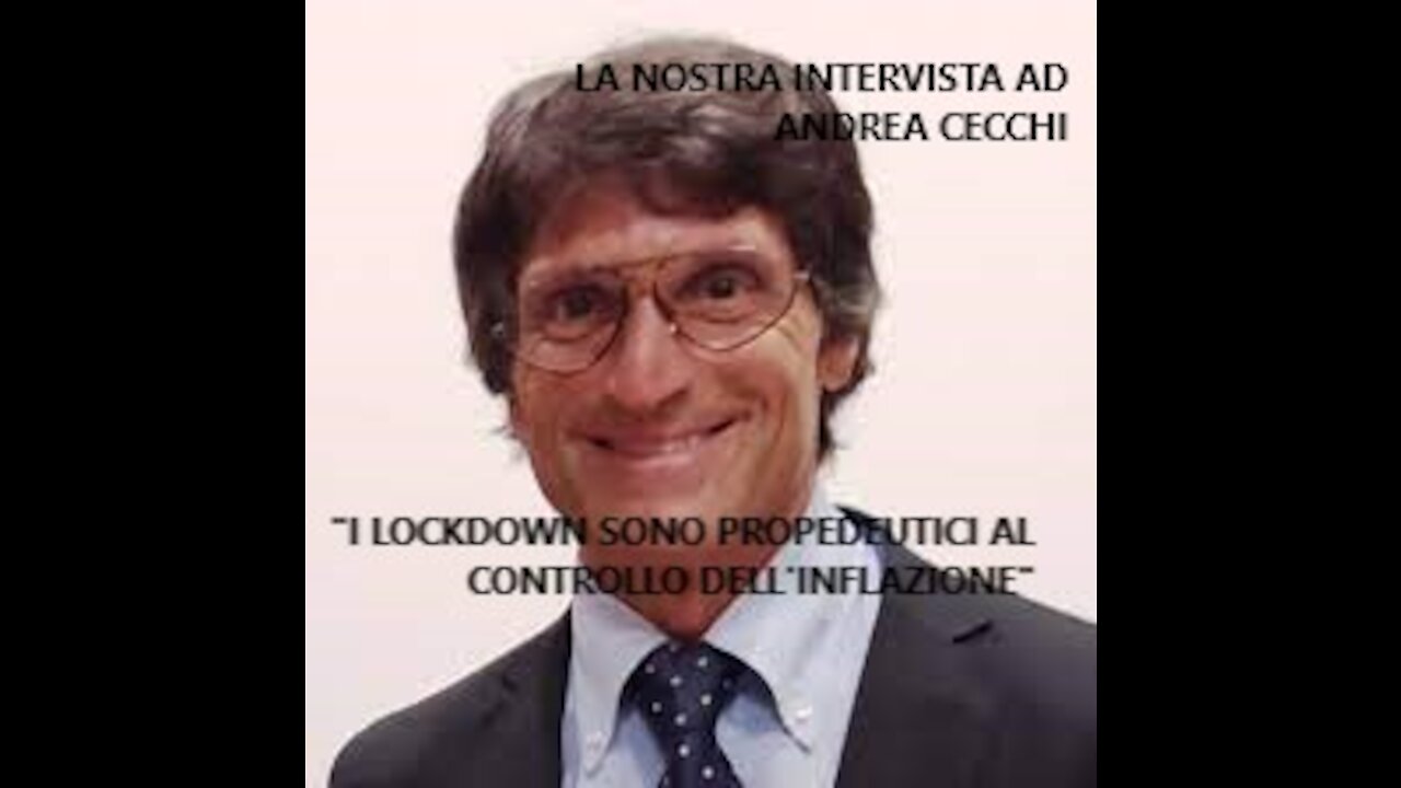 La nostra intervista ad Andrea Cecchi. "I lockdown sono propedeutici al controllo dell'inflazione"