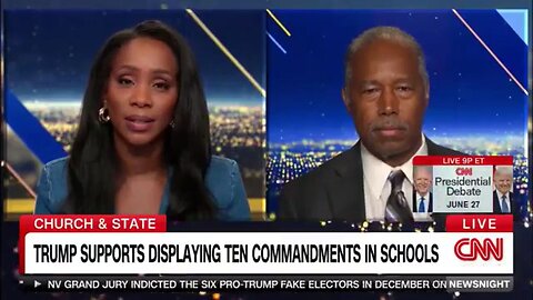CNN Springs Embarrassing 'Gotcha' Question On Trump And Ten Commandments, Ben Carson Was Ready