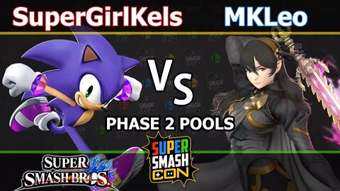 SuperGirlKels (Sonic) vs. FOX MVG|MKLeo (Corrin & Cloud) - Wii U Singles Phase 2 Pools - SSC2017