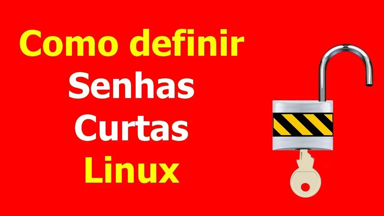 Definir senha curta para o Mauna Linux e outras distros Debian e Ubuntu