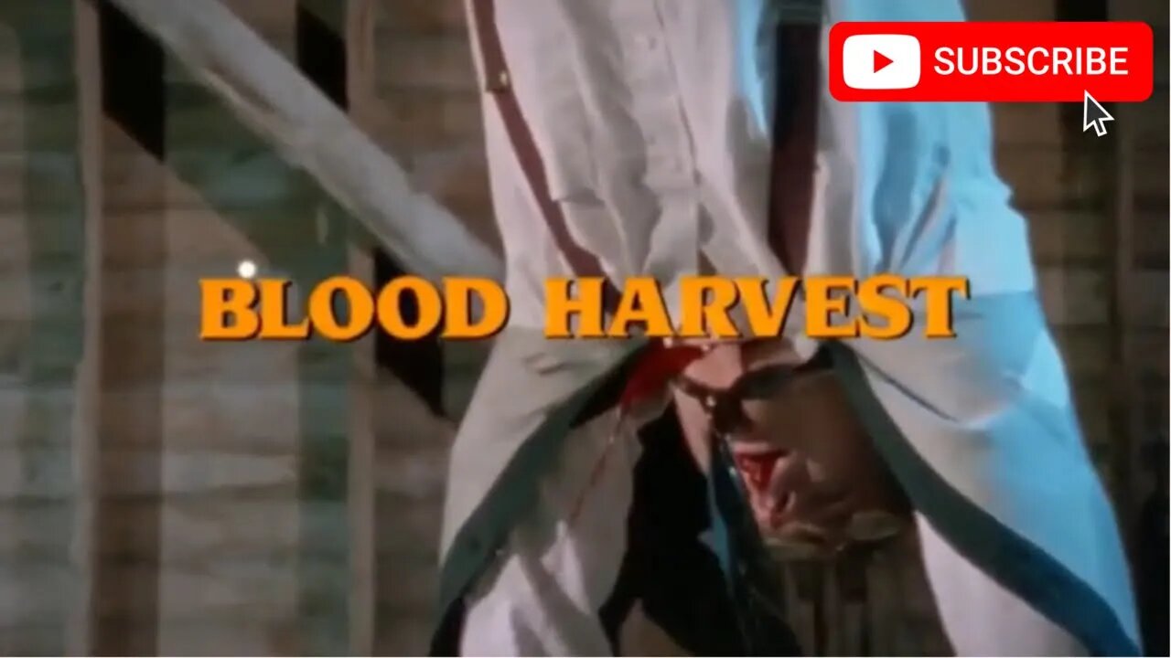 BLOOD HARVEST (1986) Trailer [#bloodharvest #bloodharvesttrailer]
