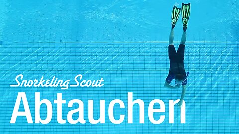 Schnorcheln lernen | Abtauchen