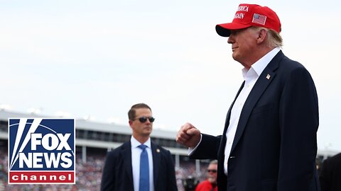 Trump gets 'roaring reception' at Coca-Cola 600 NASCAR race