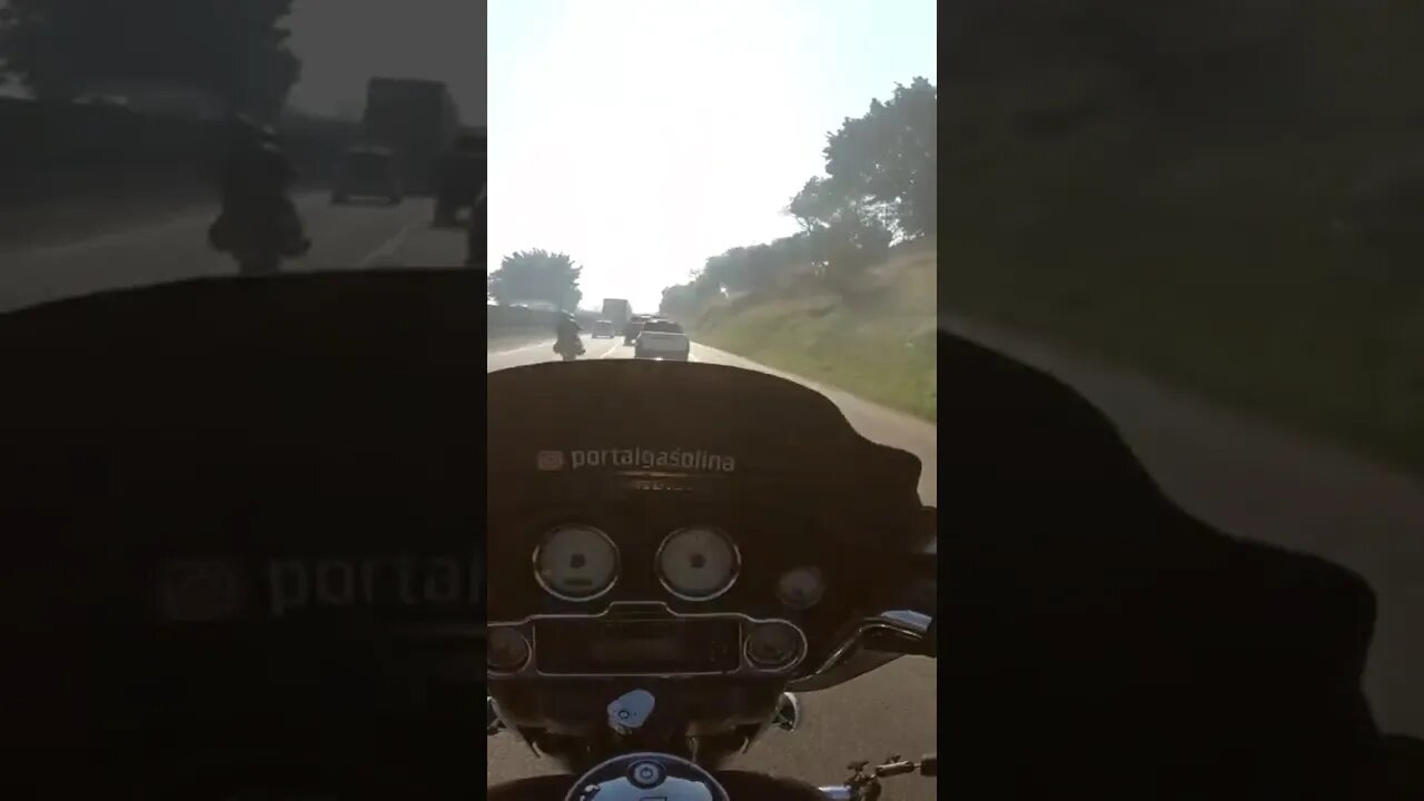 O momento do primeiro susto do dia