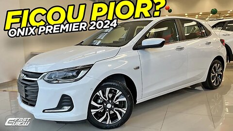 NOVO CHEVROLET ONIX PREMIER 2024 TRAZ MUDANÇAS IMPORTANTES E NESSE VALOR É MELHOR OPÇÃO DOS HATCHS?