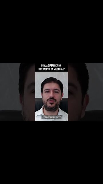 #Diferença Entre Hiperacusia e Misofonia #Shorts