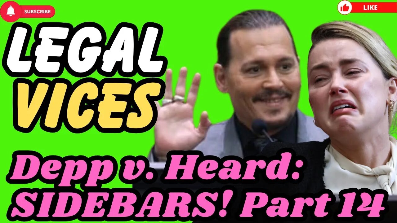 Johnny Depp v. Amber Heard : THE SIDEBARS! Part 14