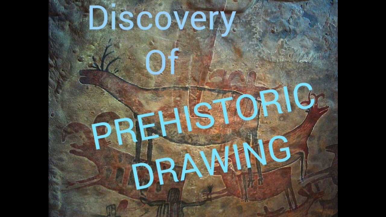 MY FIRST VISIT TO SEE THE PREHISTORIC DRAWINGS.