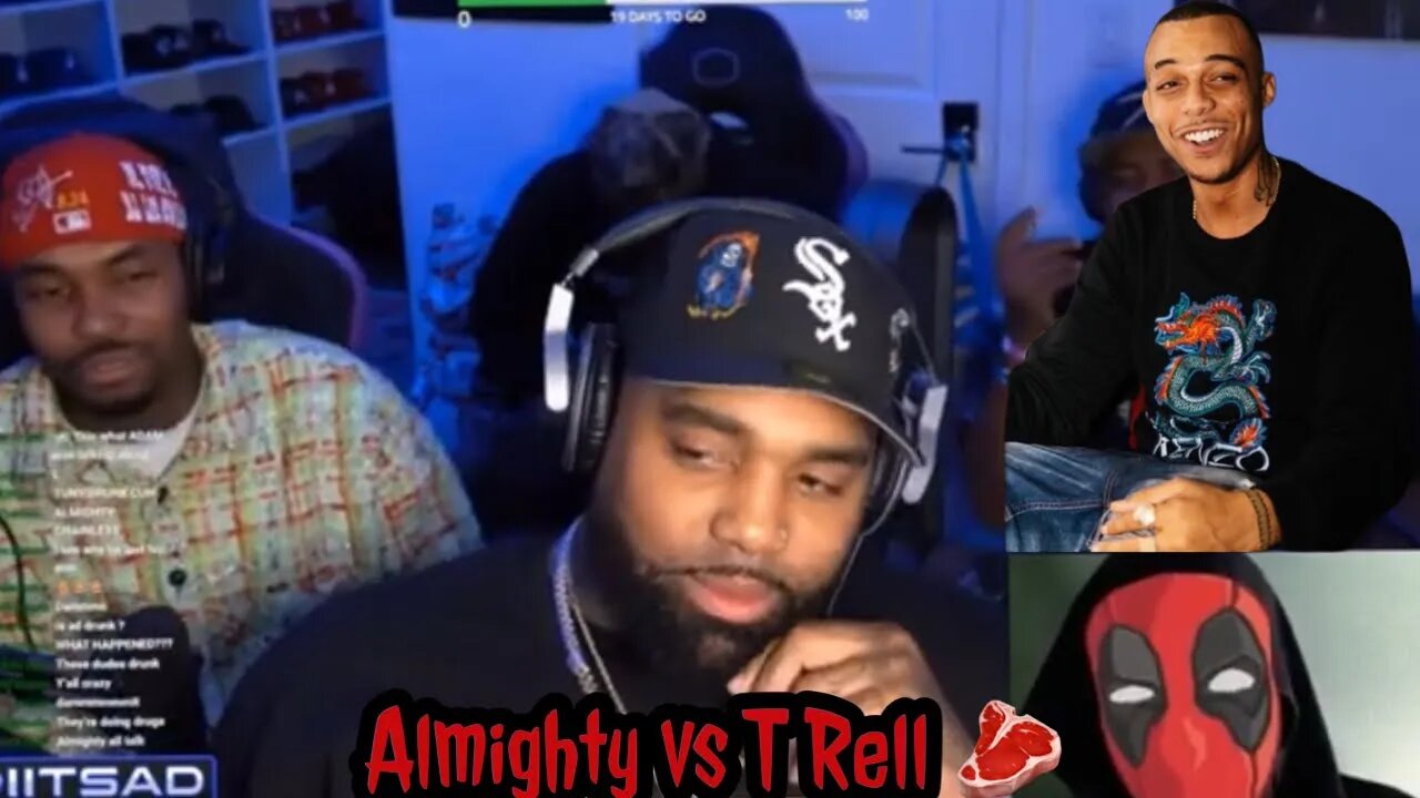 @Almighty Suspect and T Rell from @No Jumper go to war 😨.