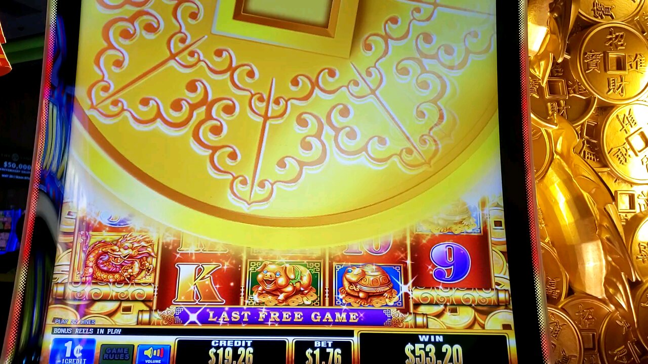 How to LOSE $100 dollars playing FU JIN SHU slot machine 🤣, lots of bonuses too...