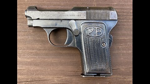 The Beretta 1919, the first Beretta Chambered for the 6.35mm Cartridge