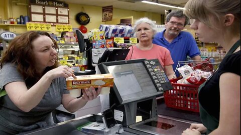 As shops in Germany are getting empty people are becoming angry