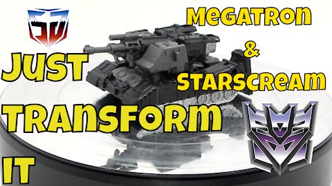 Just transform it Megatron and Starscream