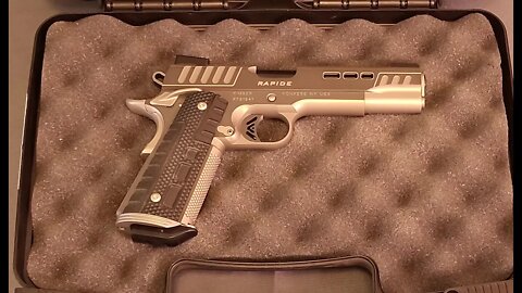 Kimber Rapide Black Ice 10mm 1911- Unboxing and Tabletop Review