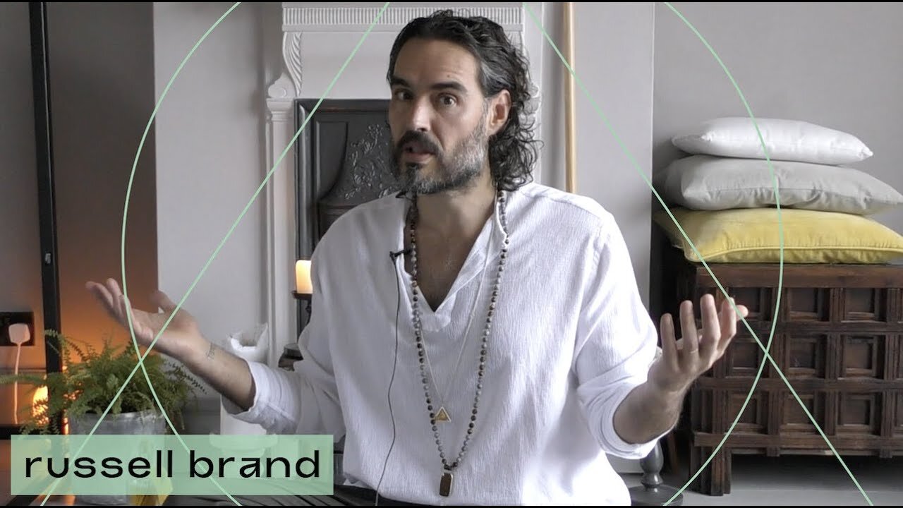 Try This Kundalini Exercise To Feel More Present & Protected | Russell Brand