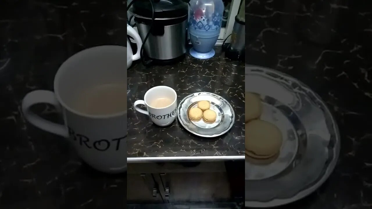 Morning Tea with Biscuits