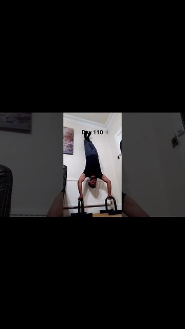 Day 110 - Learning How To Do Handstand Push Ups