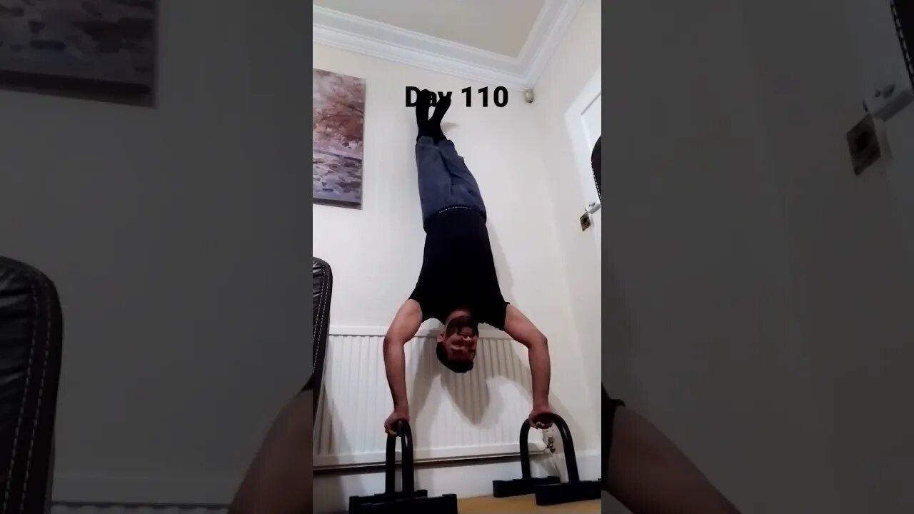 Day 110 - Learning How To Do Handstand Push Ups