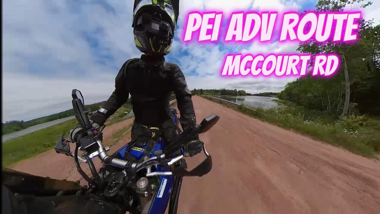 PEI ADV ROUTE - MCCOURT RD. #motorcycle #motovlog #martitimemotoadv #tenere700