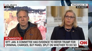 Rep Liz Cheney: It's Clear What Trump Did On Jan 6 Was Unlawful