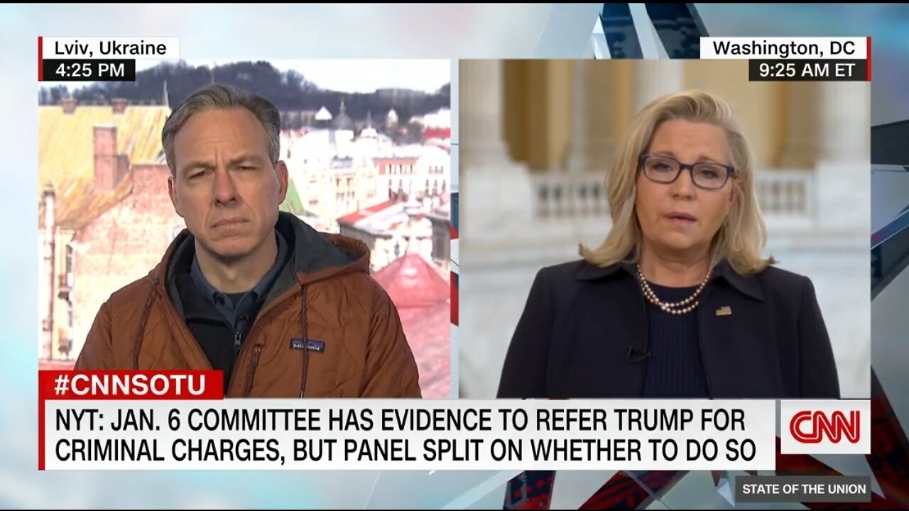 Rep Liz Cheney: It's Clear What Trump Did On Jan 6 Was Unlawful