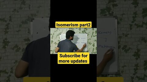 Organic Chemistry class 11|| Chapter 12|| Isomerism and structural isomerism #part2#Isomerism