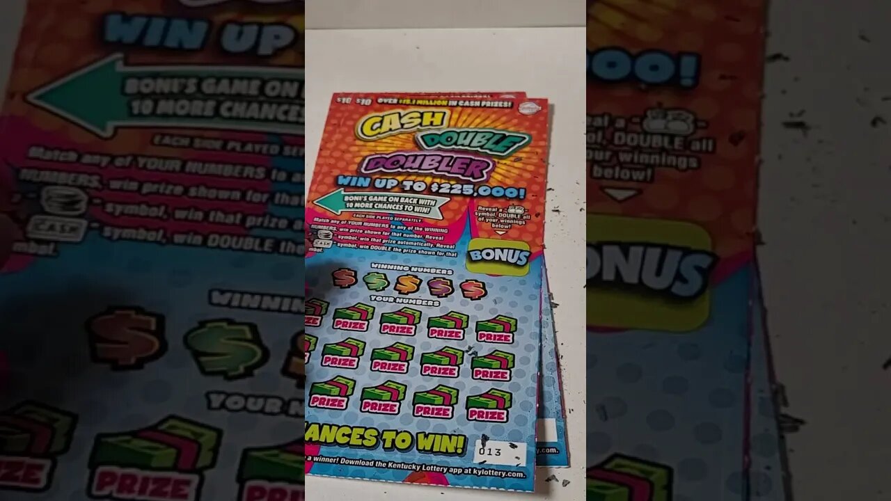 Cash Doubler NEW Kentucky Lottery Tickets!