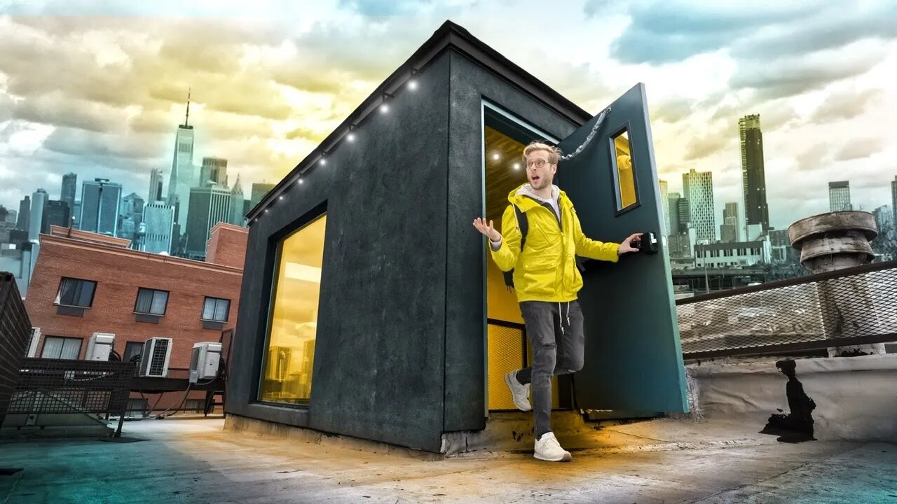 This Tiny-House Towers Over NYC… Would You Live Here?