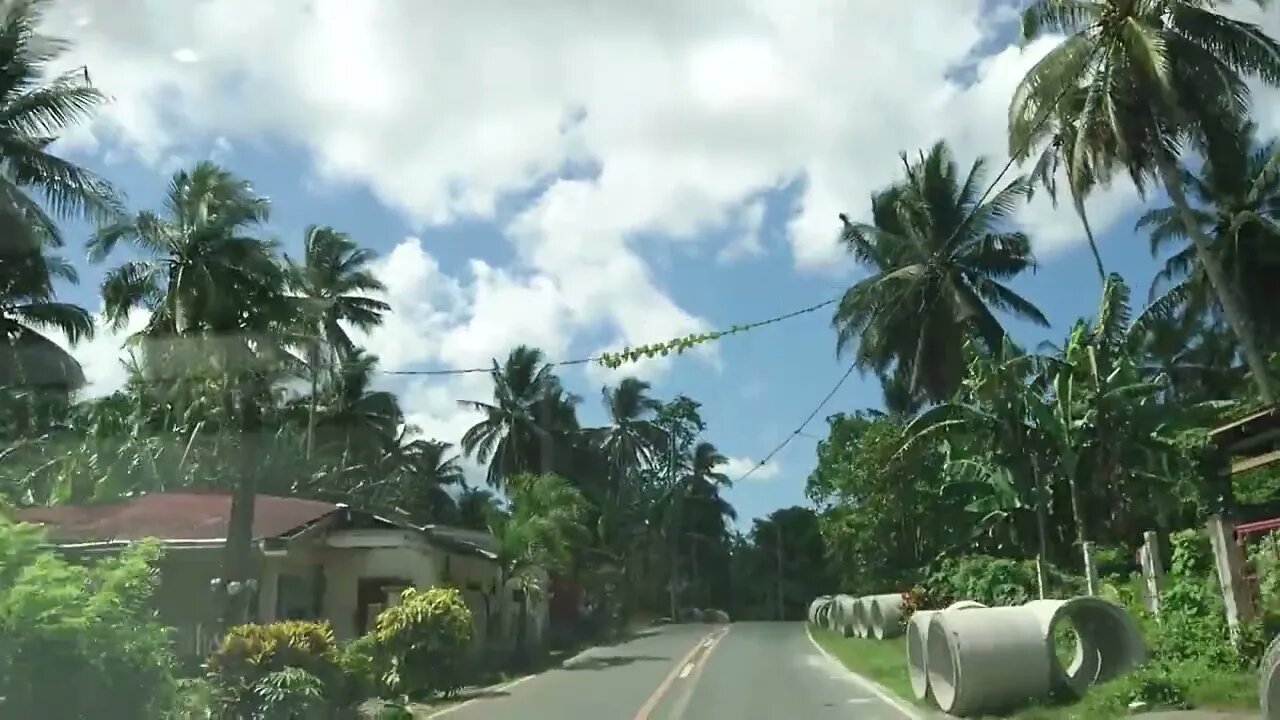 Driving in the Beautiful and Tropical Philippines