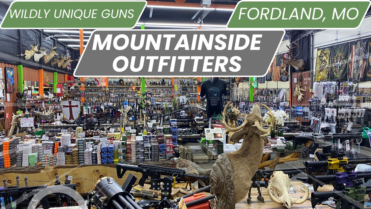 Wildly Unique Guns, Mountainside Outfitters. Fordland, Missouri